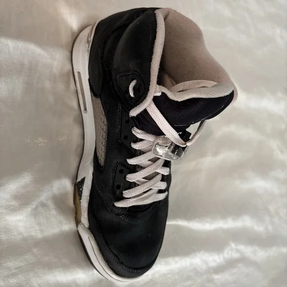 Jordan Five‎ Retro Mid Oreo Men's Size 9 Shoes - Picture 4 of 9